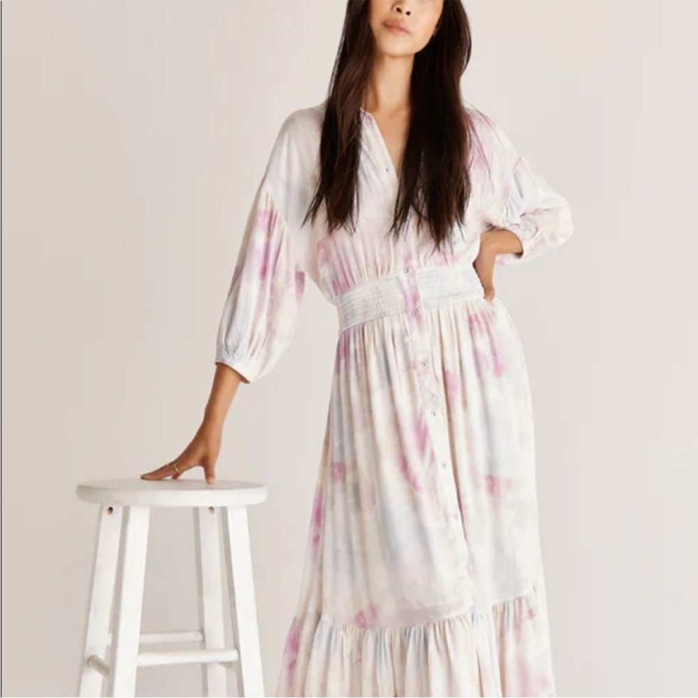 Z Supply Maxi dress tie dye style size L